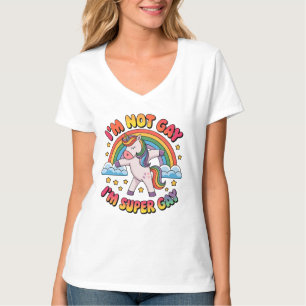 Gay Im Super Gay Sublimation-60681 Tri-Blend Shir T-Shirt