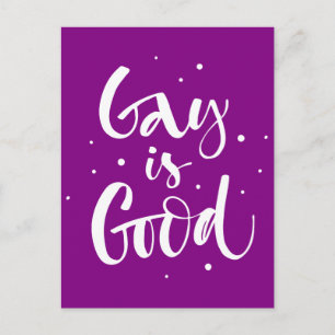 Gay is Good Postcard