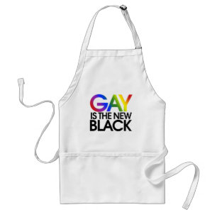 Gay is the new Black Standard Apron