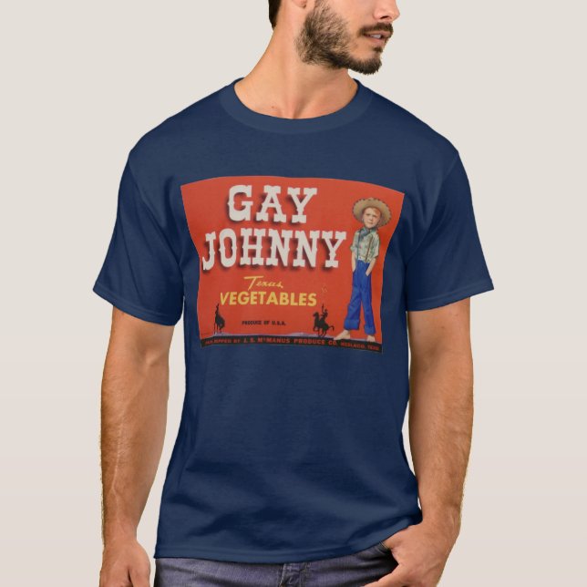 Gay Johnny Vegs T-Shirt (Front)