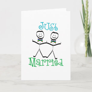 Gay Just Married Announcement