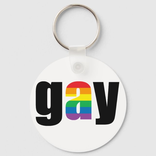 Gay Keychain (Front)