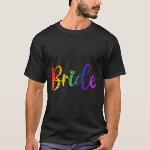 Gay Lesbian Lgbt Wedding Party Bride Tee Bachelore