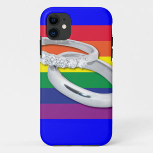Gay Lesbian Wedding iPhone 11 Case