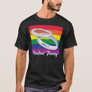 Gay Lesbian Wedding T-Shirt