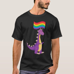 Gay Lgbt Dinosaur Lgbt T-Shirt