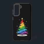 Gay LGBT Pride Rainbow Christmas Tree Merry Xmas Samsung Galaxy Case<br><div class="desc">Gay LGBT Pride Rainbow Christmas Tree Merry Xmas</div>