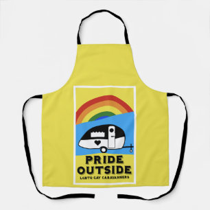 Gay LGBTQ Camping Gifts Apron