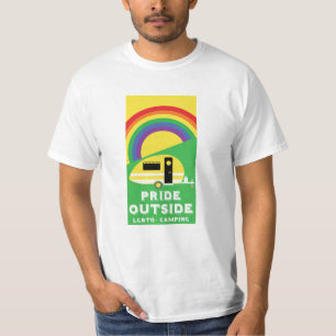 Gay LGBTQ Camping Gifts T-Shirt