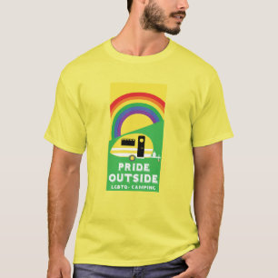 Gay LGBTQ Camping Gifts T-Shirt
