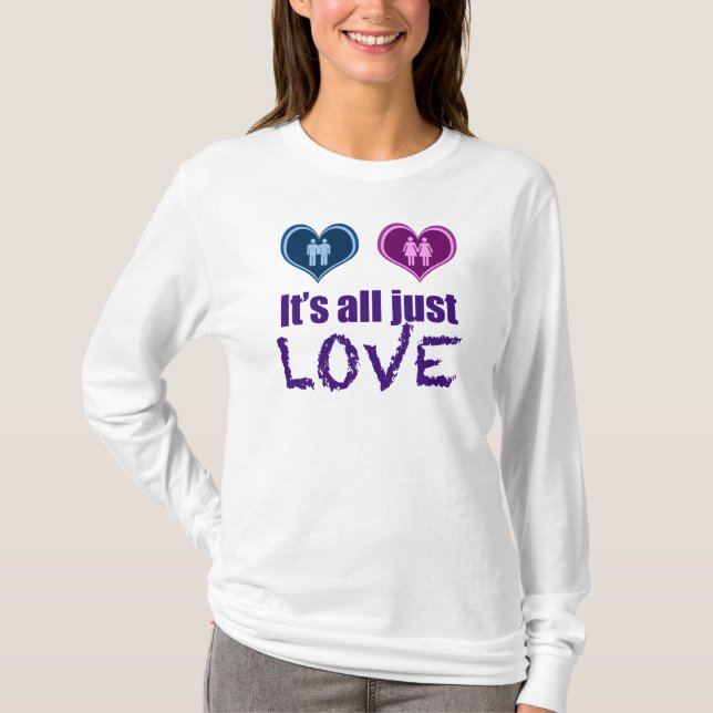 Gay Love T-Shirt (Front)