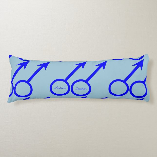 Gay Lovers Customisable Body Pillow (Front)
