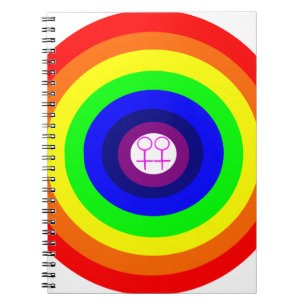 Gay Lovers Customisable Notebook