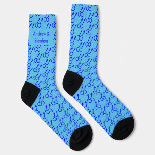 Gay Lovers Customisable Patterned Socks