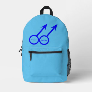 Gay Lovers Customisable Printed Backpack