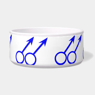 Gay Lovers Dog Bowl