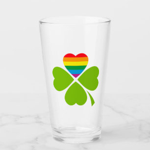 Gay Lucky Clover Glass