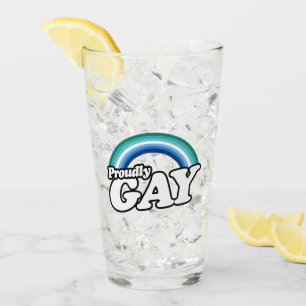 Gay Male and Proud Glass