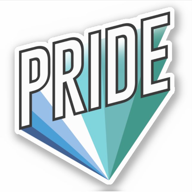 Gay Male Pride Burst (Front)