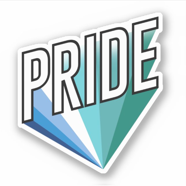 Gay Male Pride Burst (Front)