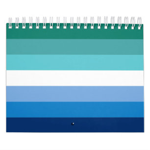 Gay Male Pride Flag Calendar
