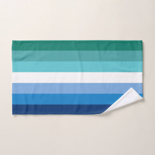 Gay Male Pride Flag Hand Towel
