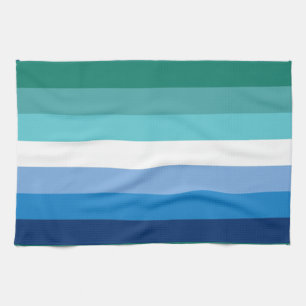 Gay Male Pride Flag Tea Towel