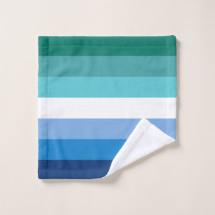 Gay Male Pride Flag Wash Cloth