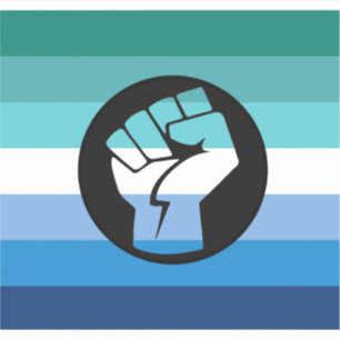 Gay Male Protest Flag