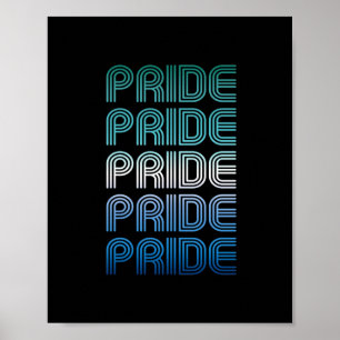 Gay Male Retro Pride Pride Poster