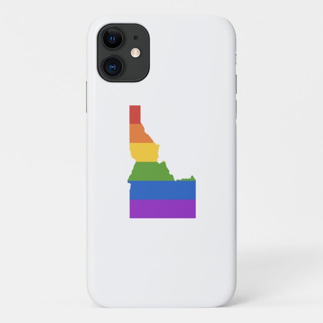 Gay Map of USA | State of Idaho Case-Mate iPhone Case (Back)