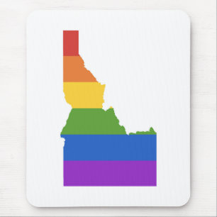 Gay Map of USA   State of Idaho Mouse Mat