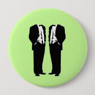 Gay Marriage 10 Cm Round Badge