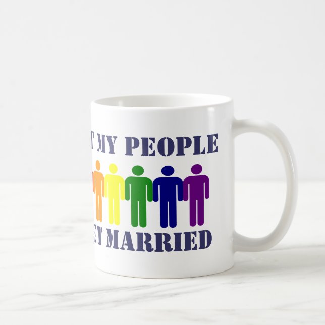 Gay Marriage and Equality Coffee Mug (Right)