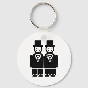 Gay Marriage Key Ring