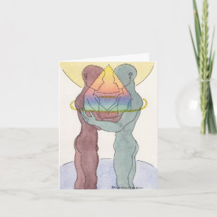 Gay Marriage or Union Notecard