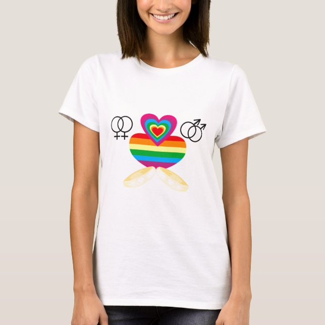 gay marriage T-Shirt (Front)