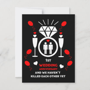 Gay Men 1st Wedding Anniversary