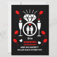 Gay Men 5th Wedding Anniversary 