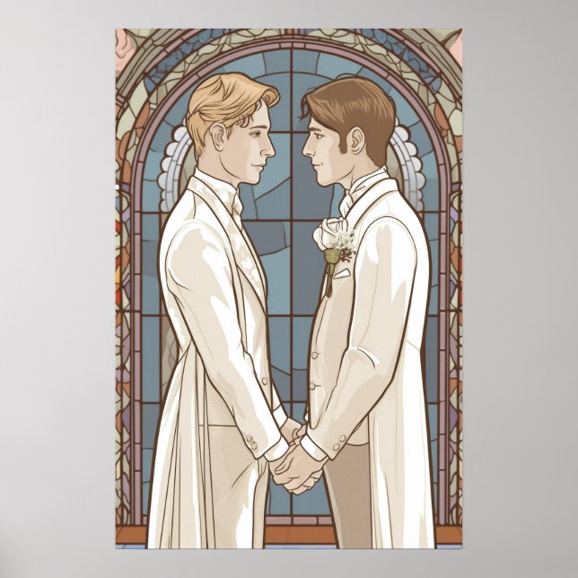 Gay men at the altar poster (Front)
