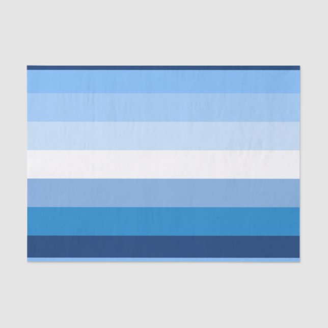 gay men flag tissue paper (Front)