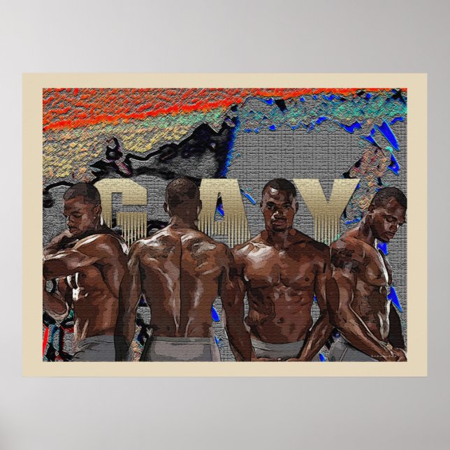 Gay Men Poster (Front)