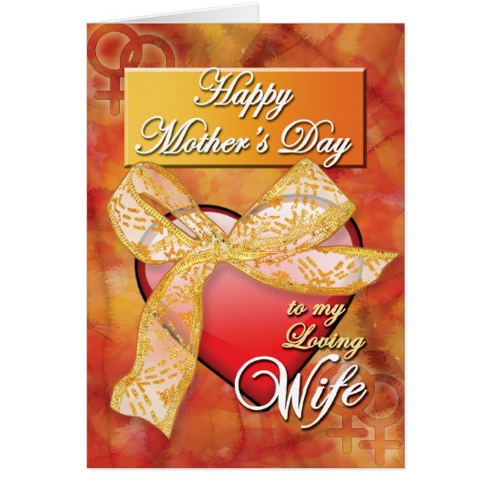 Gay Mothers Day Cards - Ribbon Heart