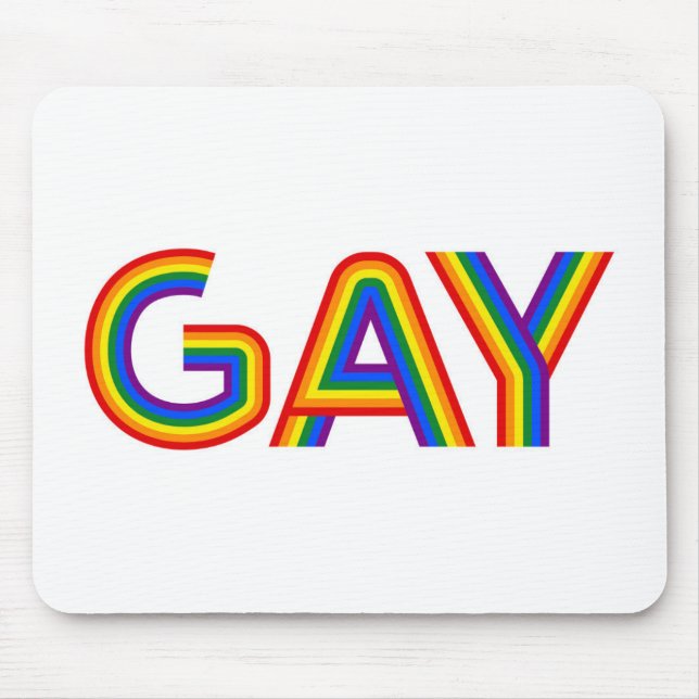 GAY MOUSE MAT (Front)