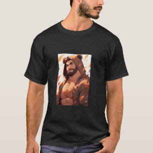 Gay Muscle Daddy Bear Art Pride Bear Brotherhood T-Shirt