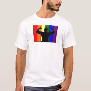 Gay Muscle Pride T-Shirt