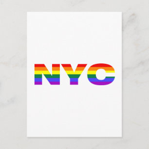 Gay NYC postcard