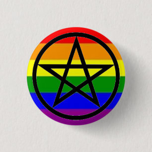Gay Pagan 3 Cm Round Badge