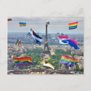 Gay Paris Postcard