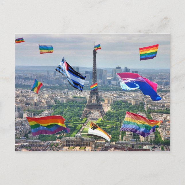 Gay Paris Postcard (Front)